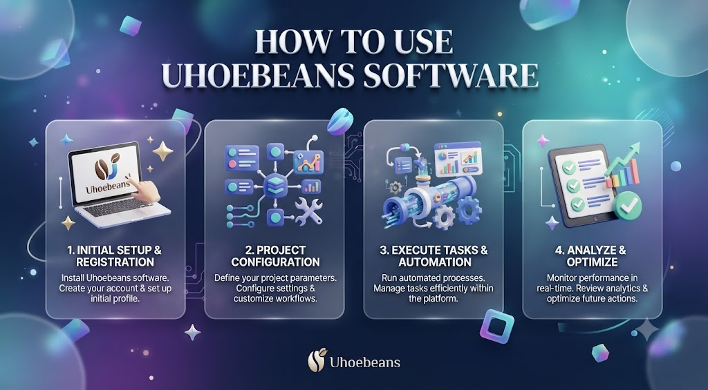 how to use uhoebeans software