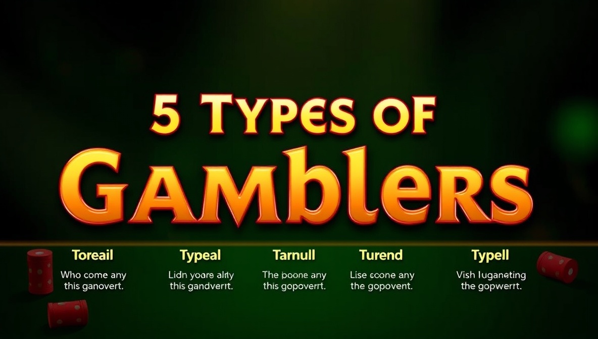 techoelite 5 types of gamblers