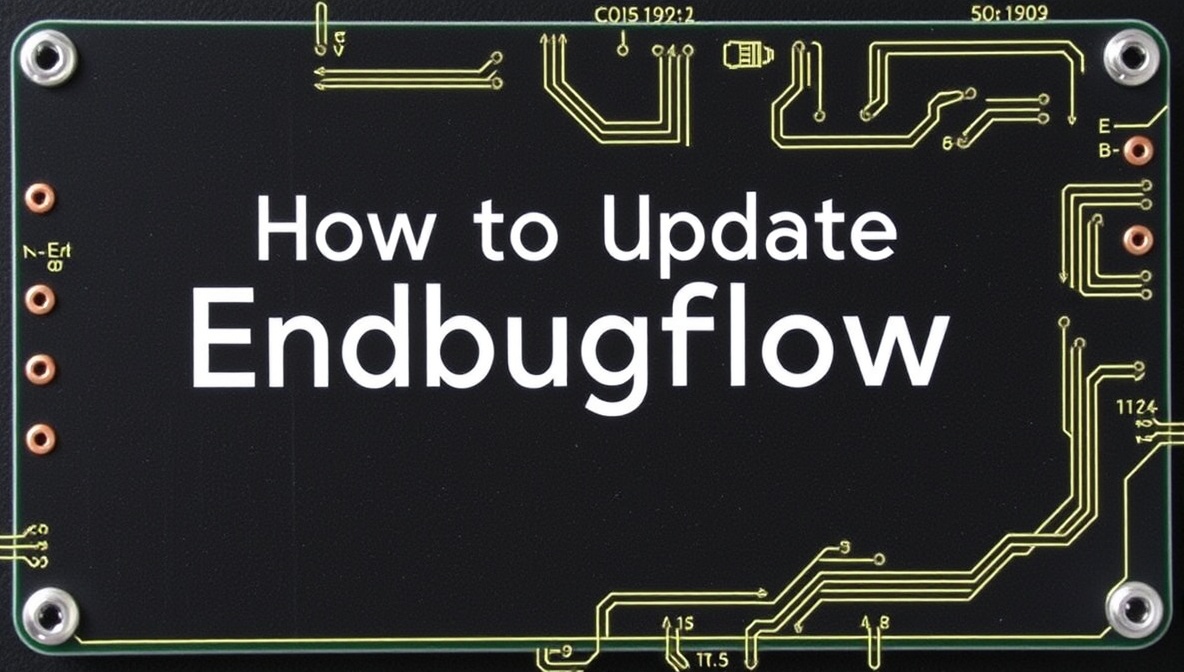 how to update endbugflow software on pc
